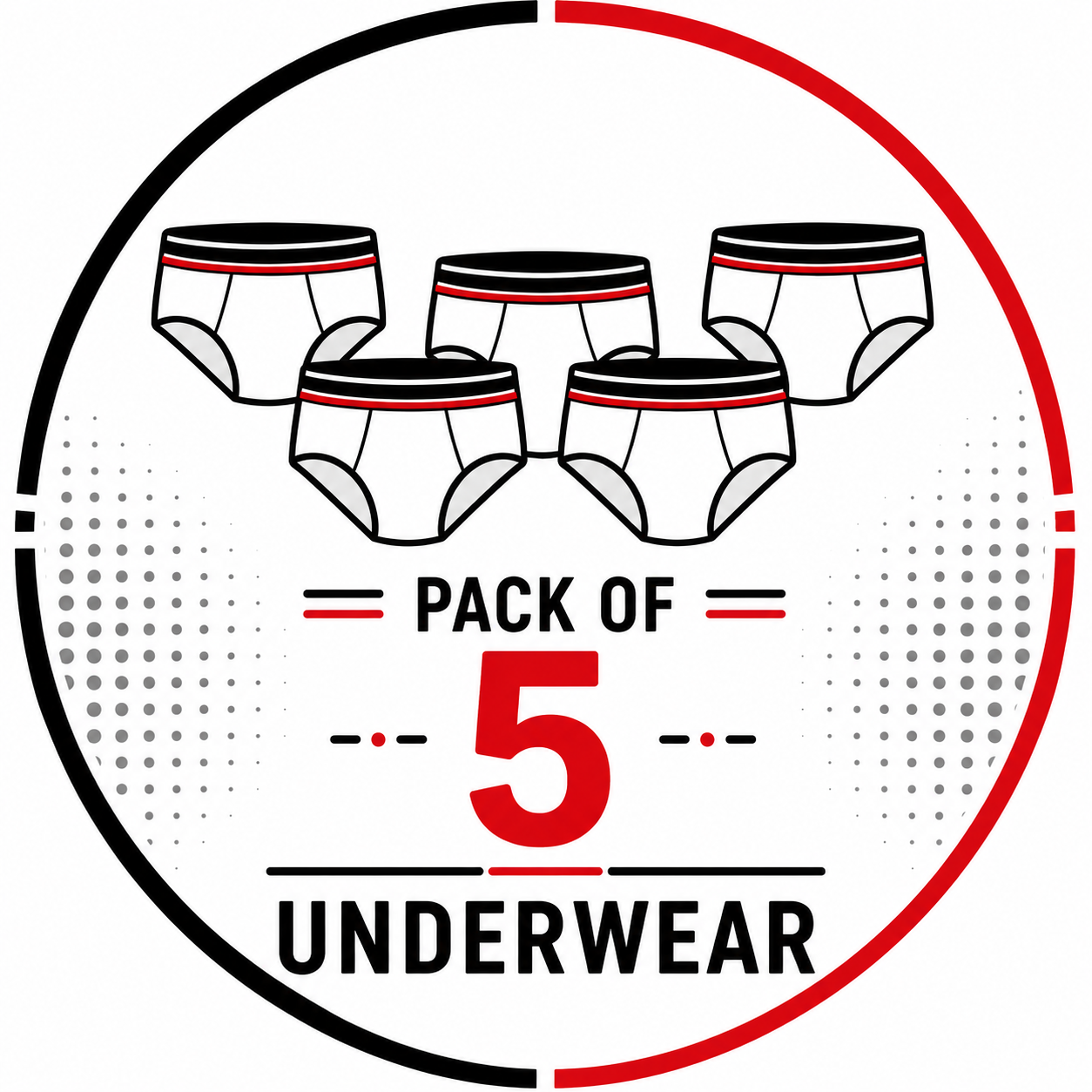 5 pack underwear